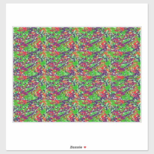 Funny Magic Eye 67 シール (シート)