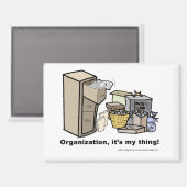 Funny magnet about organization マグネット (正面/裏面)