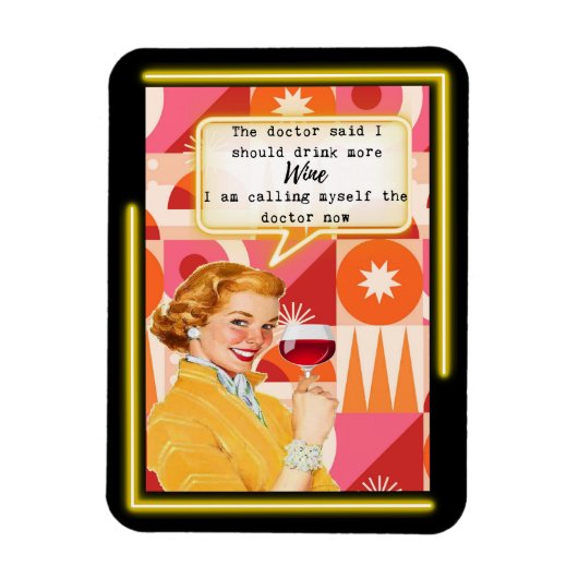 Funny Magnet Best Friend Gift "Doctor" マグネット (縦)