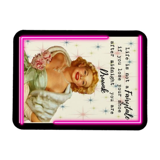 Funny Magnet Best Friend Gift "Fairytale" マグネット (横)