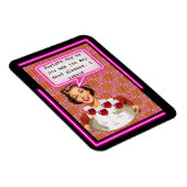 Funny Magnet Best Friend Gift "Glasses" マグネット (右側)