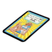 Funny Magnet Best Friend Gift "Hot" マグネット (左側)