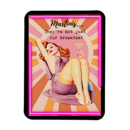 Funny Magnet Best Friend Gift "Martinis" マグネット