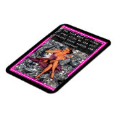 Funny Magnet Best Friend Gift "Over 40" マグネット (左側)