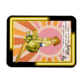 Funny Magnet Best Friend Gift "Sunrise" マグネット (横)