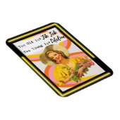 Funny Magnet Best Friend Gift "Tik Tok" マグネット (右側)