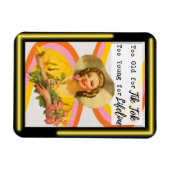 Funny Magnet Best Friend Gift "Tik Tok" マグネット (横)