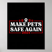 Funny Make Pets Safe Again 2024  ポスター (正面)