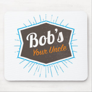 funny Man Named Bobボブのあなたの叔父さんの冗談 マウスパッド