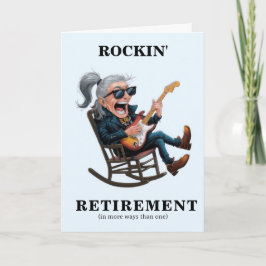 Funny Man Retirement カード