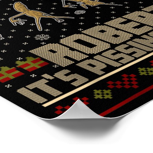 Funny Marcus The Worm I Don't Like This Rock Ugly  ポスター (角)