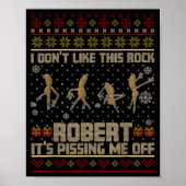 Funny Marcus The Worm I Don't Like This Rock Ugly  ポスター (正面)