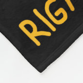 Funny Marcus The Worm Rigatoni Pasta  フリースブランケット (角)