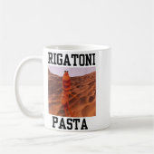 Funny Marcus The Worm Rigatoni Pasta Robert Meme T コーヒーマグカップ (左)