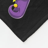 Funny Mardi Gras Outfit Dabbing Jester New Orleans フリースブランケット (角)