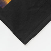 Funny Mardi Gras Selfie Cat Bigfoot Quote  フリースブランケット (角)