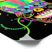 Funny Mardi Gras Shirt New Orleans Shirts Mardi Gr ポスター (角)