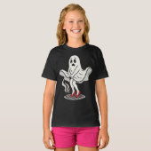 Funny Marilyn Monboo Ghost Halloween Parody Shirt Tシャツ (正面フル)