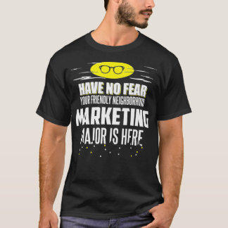 Funny Marketing Major Design Have No Fear Premium  Tシャツ