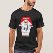 Funny Marlbro Cigarette Quit Smoking Tシャツ (正面)