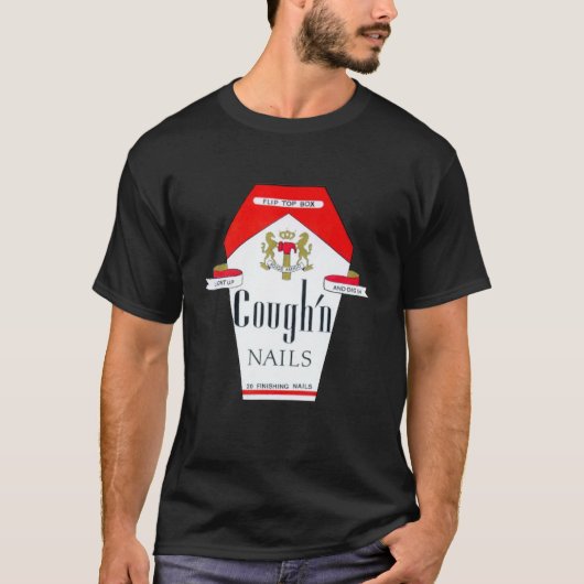 Funny Marlbro Cigarette Quit Smoking Tシャツ (正面)