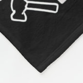 Funny Married Dad Husband Arm Candy Quote Humor  フリースブランケット (角)