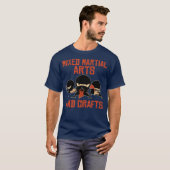 Funny Martial Arts Crafts BJJ Karate Kung fu Tシャツ (正面フル)