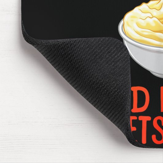 Funny Mashed Tato Design For Men Women Mash Mashed マウスパッド (コーナー)