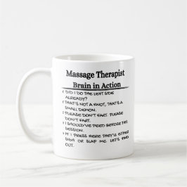 Funny Massage Therapist コーヒーマグカップ