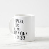 Funny Massage Therapy コーヒーマグカップ (正面左)