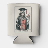 Funny Master Graduation Gift Skeleton Graduate  缶クーラー (正面)