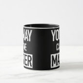 Funny Masters Degree Graduation For Men Women MBA マグカップ (中央)