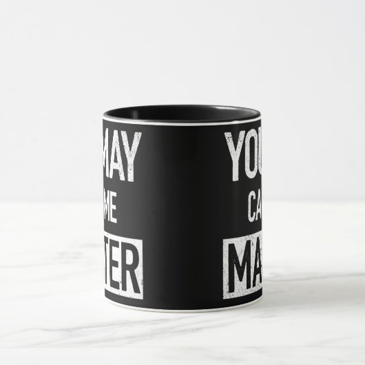 Funny Masters Degree Graduation For Men Women MBA マグカップ (中央)