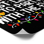 Funny Matching Christmas Most Likely To Party ポスター (角)