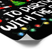 Funny Matching Christmas Most Likely To Party With ポスター (角)