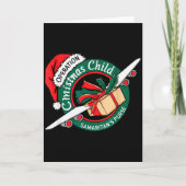Funny Matching Christmas Operation Christmas Child カード (正面)