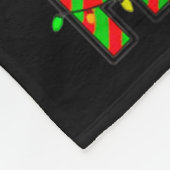 Funny Matching Family Santa Ho Ho Ho Ckleball Chri フリースブランケット (角)