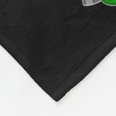 Funny Matching Group The Roller Skating Elf Christ フリースブランケット (角)