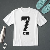 Funny Matching Number 7 Couple Running Custom Name Tシャツ