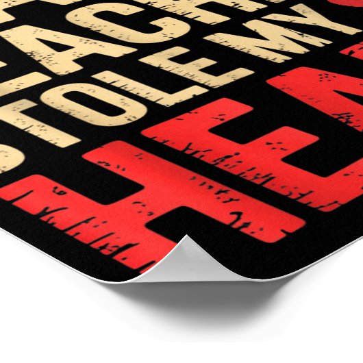 Funny Math A Super Hot Math Teacher Stole My Heart ポスター (角)