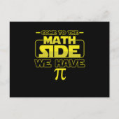 Funny Math Geek Mathematician Mathlete Come To The ポストカード (正面)