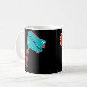 Funny Math Pun Be Rational Imaginary Number Teache コーヒーマグカップ (正面左)