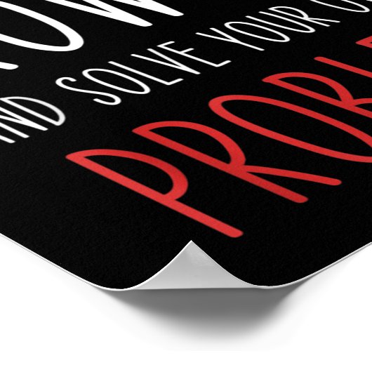 Funny Math Quote Dear Math Teacher Student Meme Fo ポスター (角)