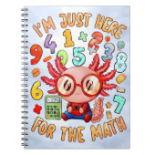 Funny Math Quote Notebook for Kids ノートブック (正面)