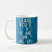 Funny Math Rules Pemdas Pun Teachers Math Day  コーヒーマグカップ (左)