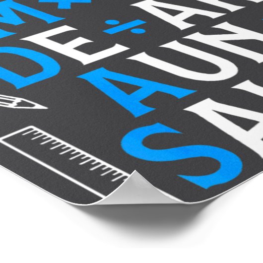 Funny Math Rules Pemdas Pun Teachers Math Day ポスター (角)