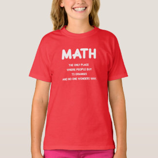 Funny Math science school nerd Tシャツ
