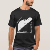 Funny Math Teacher,funny Hiptenuse,geometry Teache Tシャツ (正面)