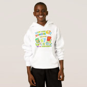 Funny Maths Joke Hoodie for Kids School (正面フル)