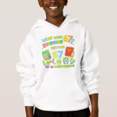 Funny Maths Joke Hoodie for Kids School (正面)
